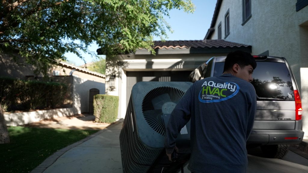 Heat pump installation services in Goodyear, Arizona A Quality HVAC Air Conditioning & Heating