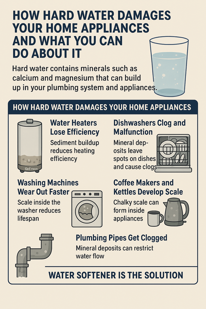How Hard Water Damages Your Home Appliances and What You Can Do About It
